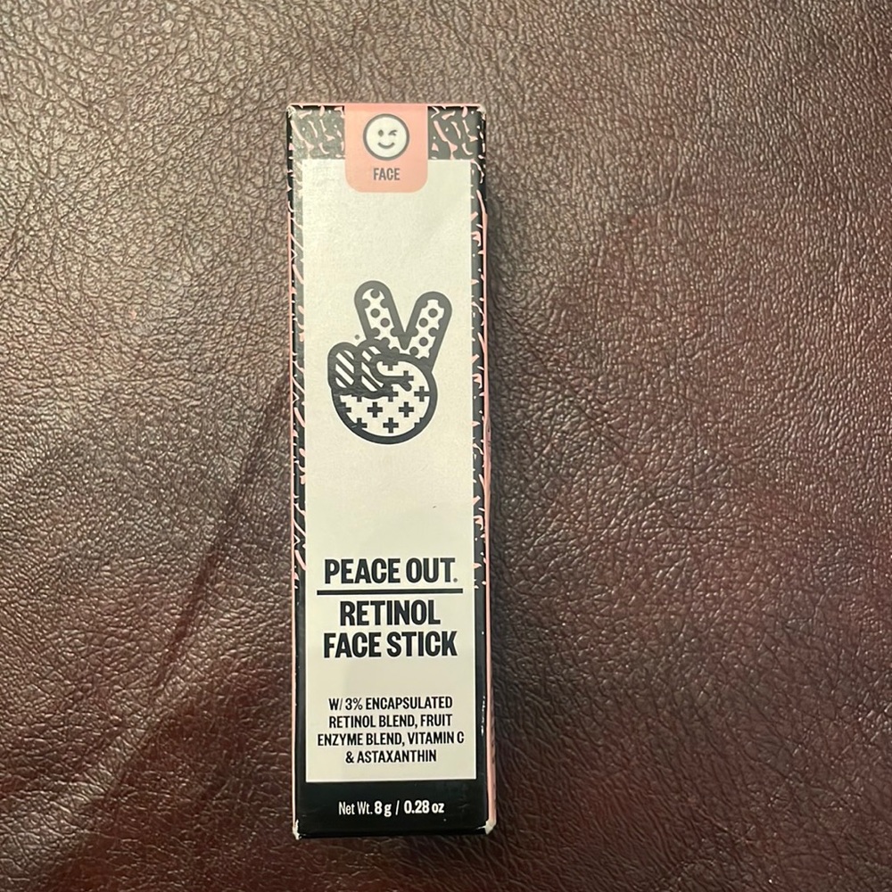 Peace out retinol face stick